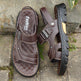 Men's Non-slip Casual First Layer Cowhide Sandal Slippers  EX-STOCK CANADA