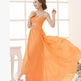 Evening dress one-shoulder dinner banquet long banquet EX-STOCK Canada