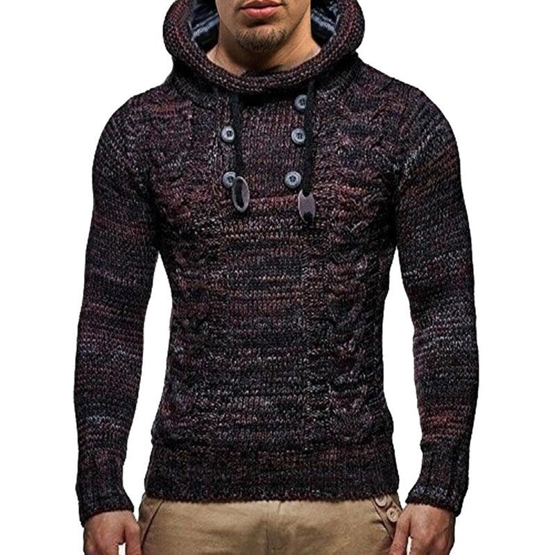 Turtleneck hooded sweater EX-STOCK Canada