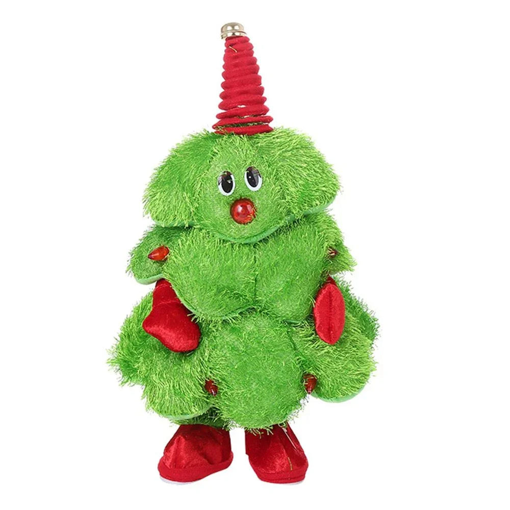 Wisted Wiggle Hip Christmas Tree Singing Dance Plush Toy Musical Doll Stuffed Animated Gift for Kid EX-STOCK Canada