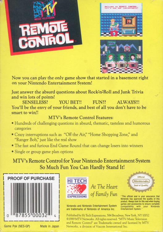 MTV's Remote Control