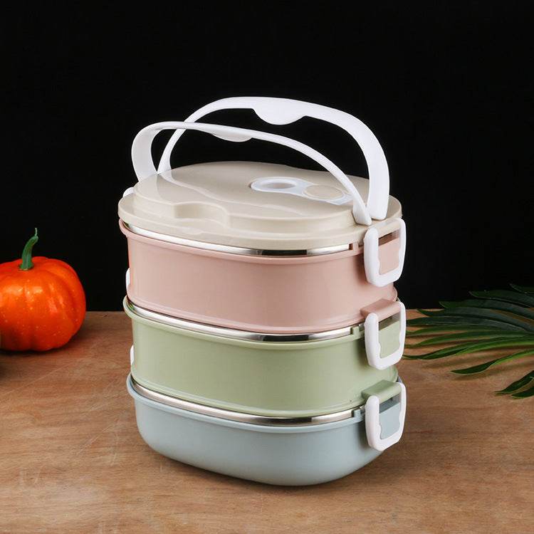Stainless steel lunch box - EX-STOCK Canada