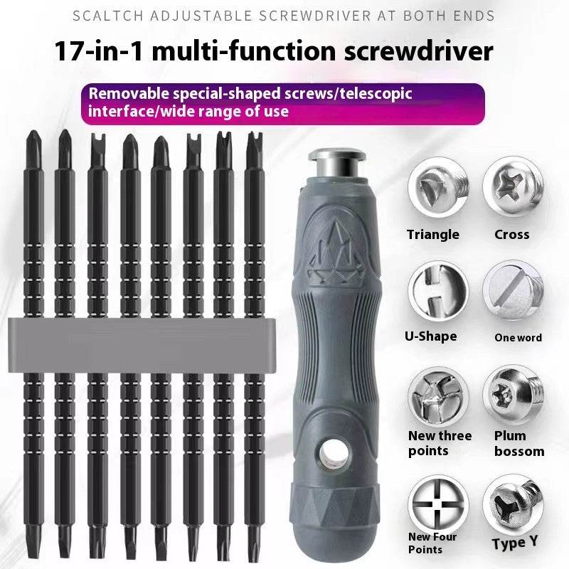 Multifunctional 17-in-one Strong Magnetic Special-shaped Screwdriver Set - EX-STOCK Canada