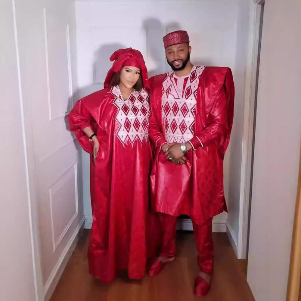 Robe brodée couleur unie arabe Dubaï vêtement pour femmes musulmanes - EX-STOCK Canada