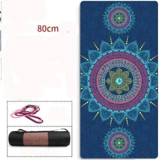 Yoga mat beginner fitness yoga rubber non-slip mat EX-STOCK Canada