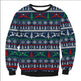 UGLY CHRISTMAS SWEATER Vacation Santa Elf Funny Womens Men Sweaters Tops Autumn Winter Clothing - EX-STOCK Canada