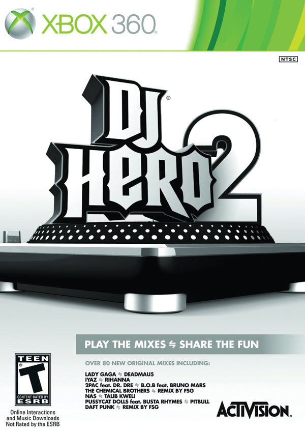 DJ Hero 2 ( Platine non incluse )