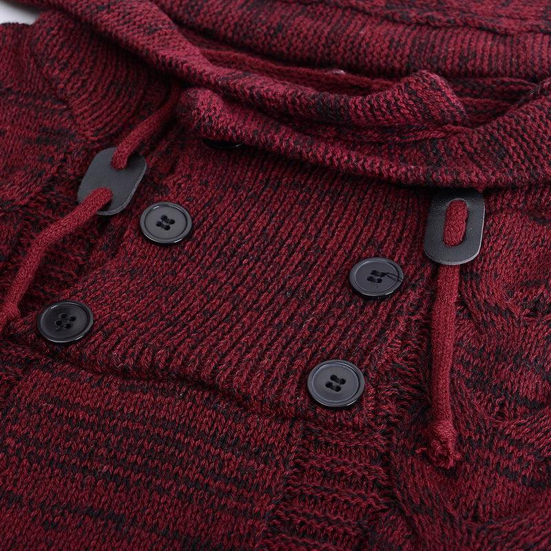 Turtleneck hooded sweater EX-STOCK Canada