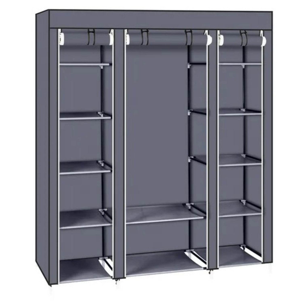 69 Portable Clothes Closet Wardrobe Storage Organizer With Non - EX-STOCK Canada