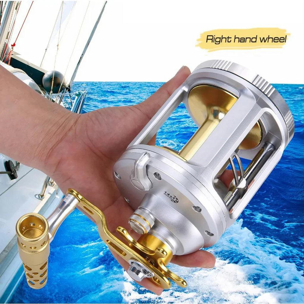 Tambour de pêche en mer en métalEX-STOCK Canada
