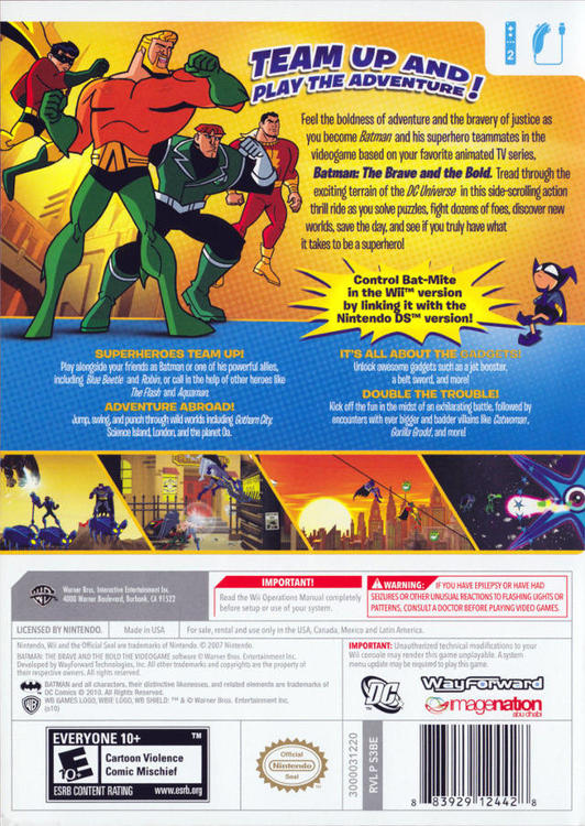 Batman: The Brave and the Bold - The Videogame