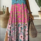 Spring Summer Vacation Resort Beach Slit Boho maxi dress - EX-STOCK Canada