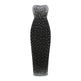 Fashion Bead Tube Top Bandage One-piece Dress Elegant Graceful Dinner Party EX-STOCK Canada