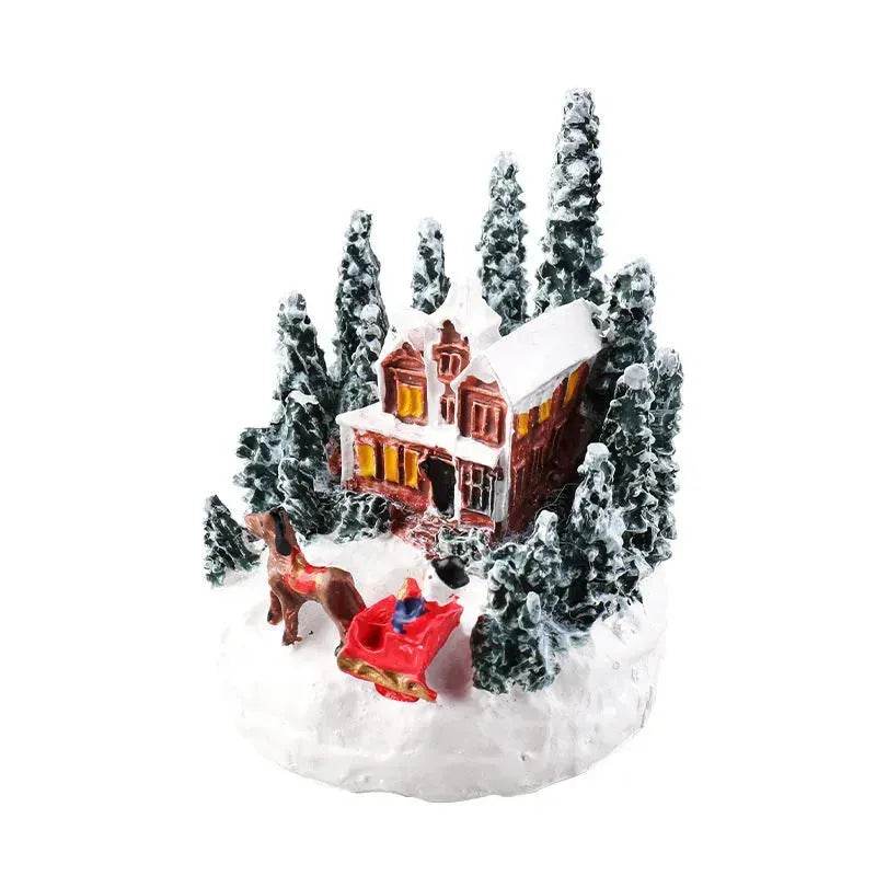 Christmas Decorations Resin House Gifts - EX-STOCK Canada