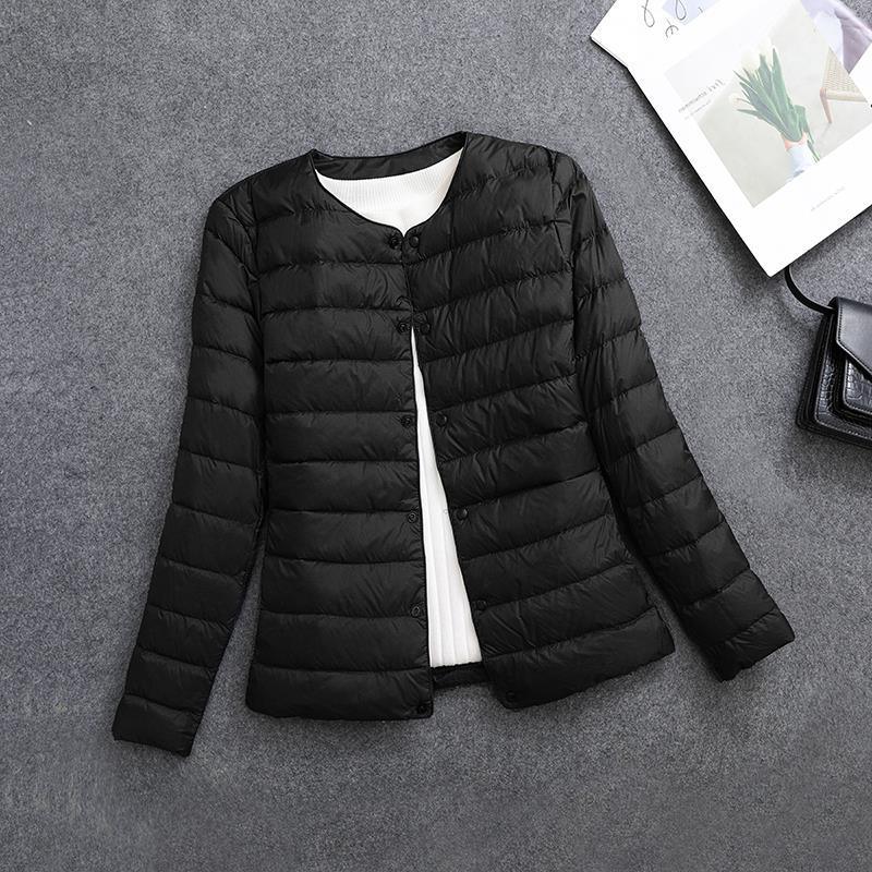 Women's Lightweight Short Inner-wear Round-neck Thermal Jacket - EX-STOCK Canada