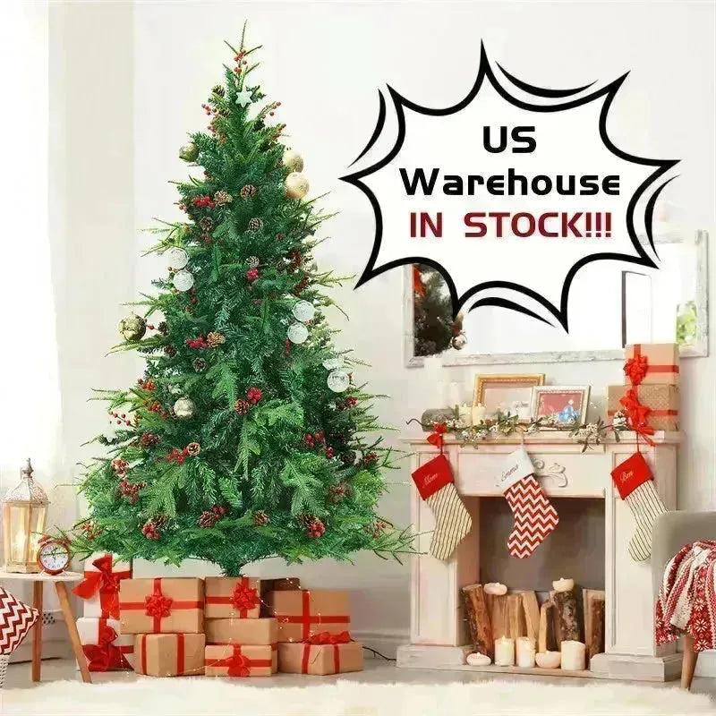 Plus de réduction sur l'arbre de Noël PVC Artificiel Snow Christmas Tree Mall Window Decoration Tree CEDAR Christmas Tree Christmas Decoration Fournitures