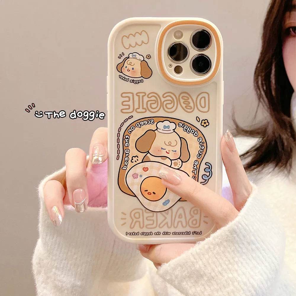 TPU Frosted Silicone Cartoon iphone Case - EX-STOCK Canada
