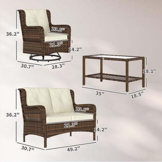 Pieces Patio Furniture Set EX-STOCK Canada