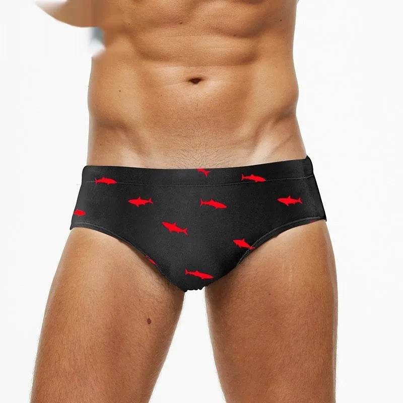 Solid Color Plus Size Swimming Trunks Briefs Shorts underwear - EX-STOCK Canada