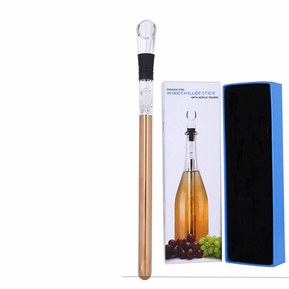 Wine Bottle Cooler Stick Stainless Steel Wine Chilling Rod Leakproof Wine Chiller Beer Beverage Frozening Stick Bar Tools - EX-STOCK Canada