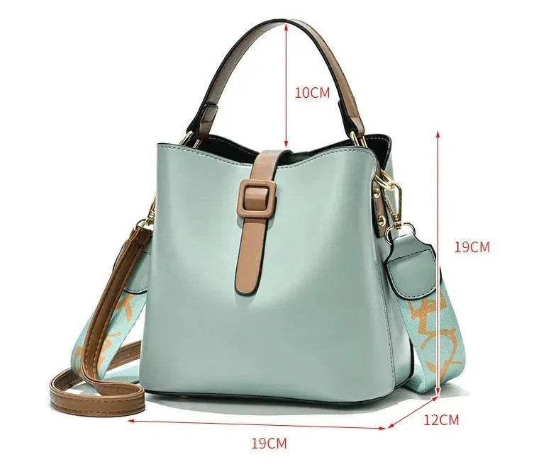 Bucket Bag Fashion Shoulder Bag Cross-body Female Handbag - EX-STOCK Canada