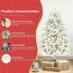 More Discount Off Christmas Tree PVC Artificial Snow Christmas Tree Mall Window Decoration Tree Cedar Christmas Tree Christmas Decoration Supplies - EX-STOCK Canada