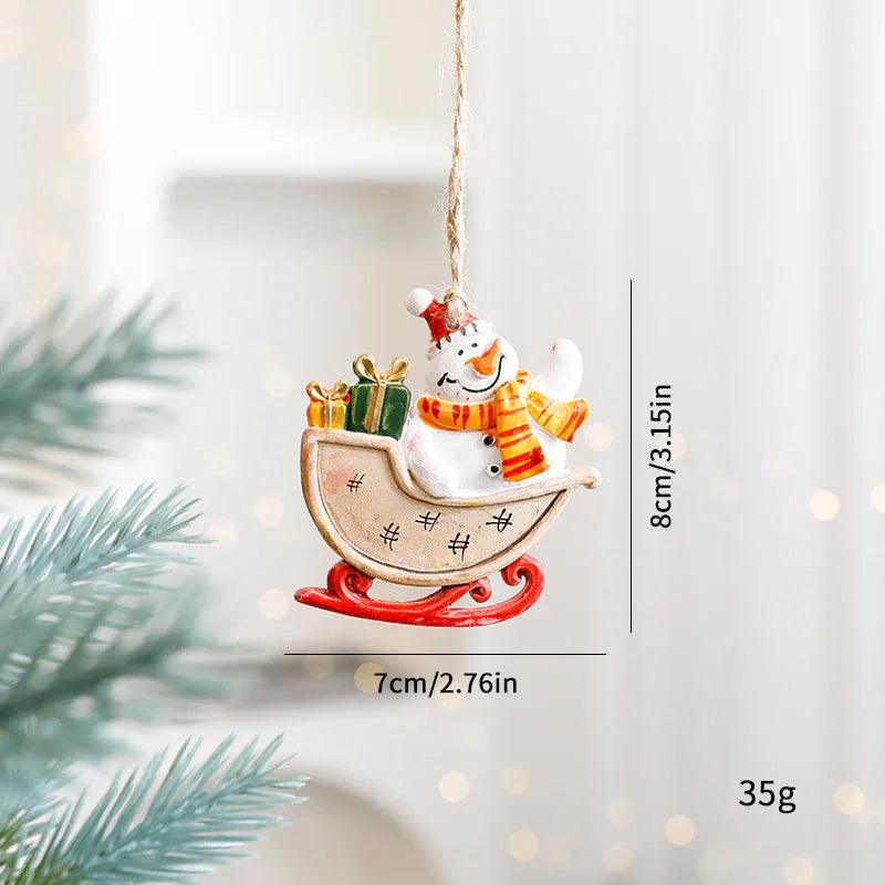 Decorazioni di Natale Cartone Animato Renna OrnamentiEX-STOCK Canada