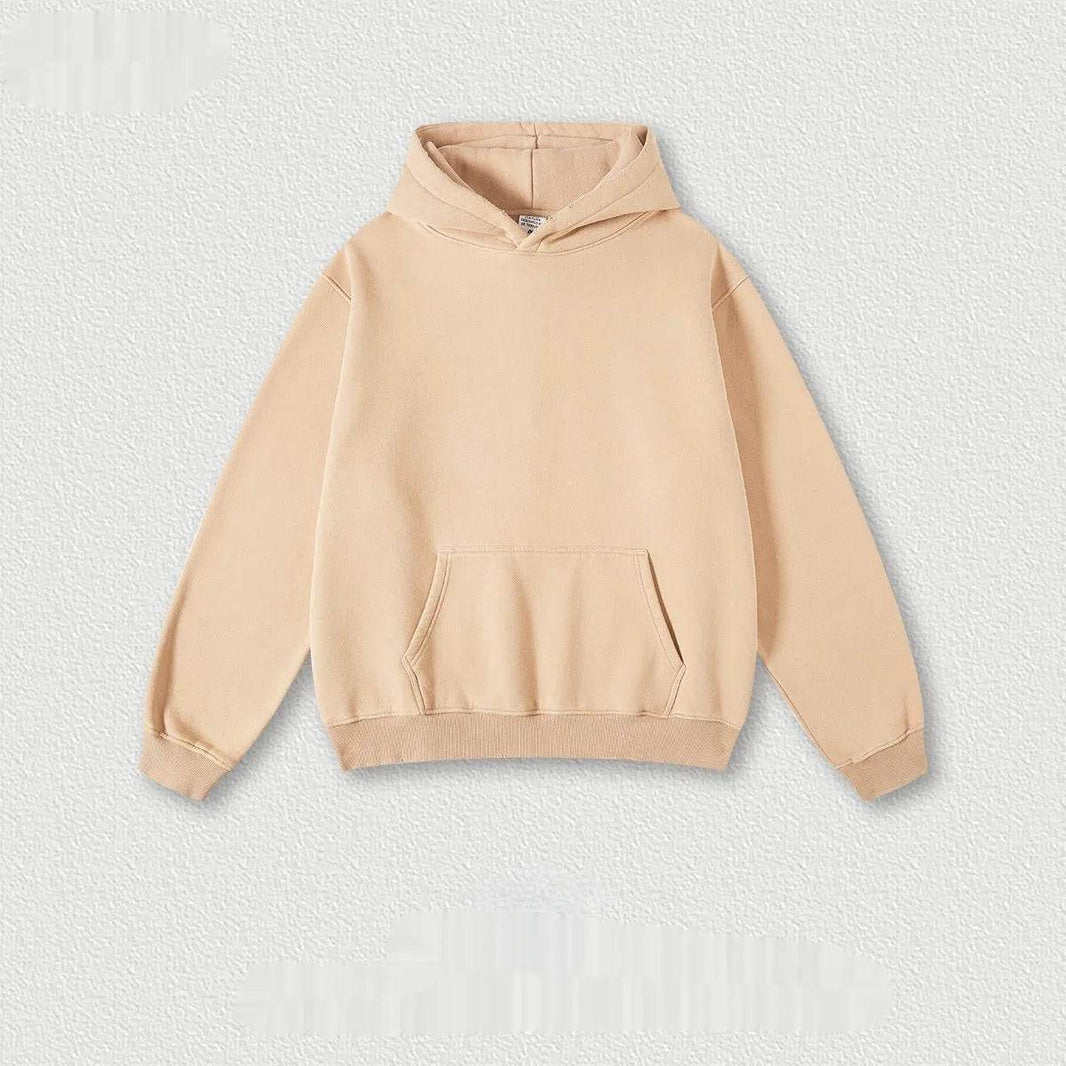Men's Fashion Retro Velvet Hoodie Sweatshirt Pullover top - EX-STOCK Canada
