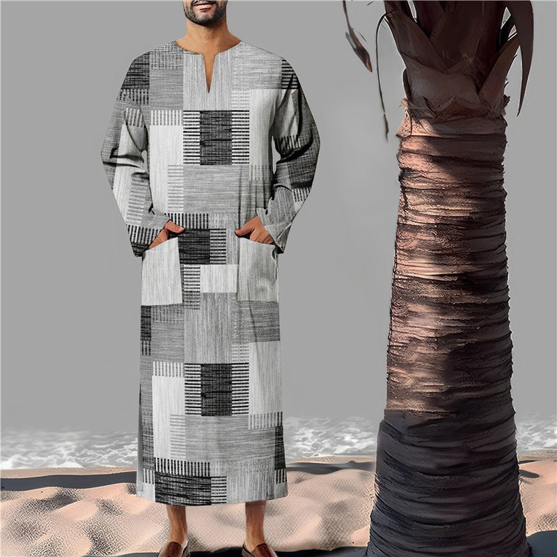 Wholesale Men's Robe Classic Arabic Long - EX-STOCK Canada