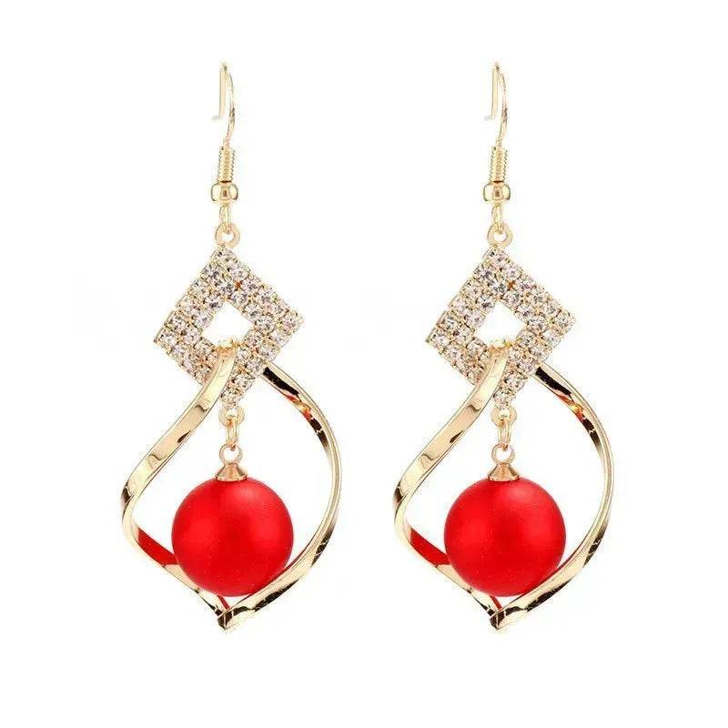 Women's Fashionable Temperamental All-match Pearl drop Earrings - EX-STOCK Canada