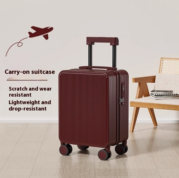 Men's And Women's Trolley Case Zipper Suitcase | EX-STOCK Canada