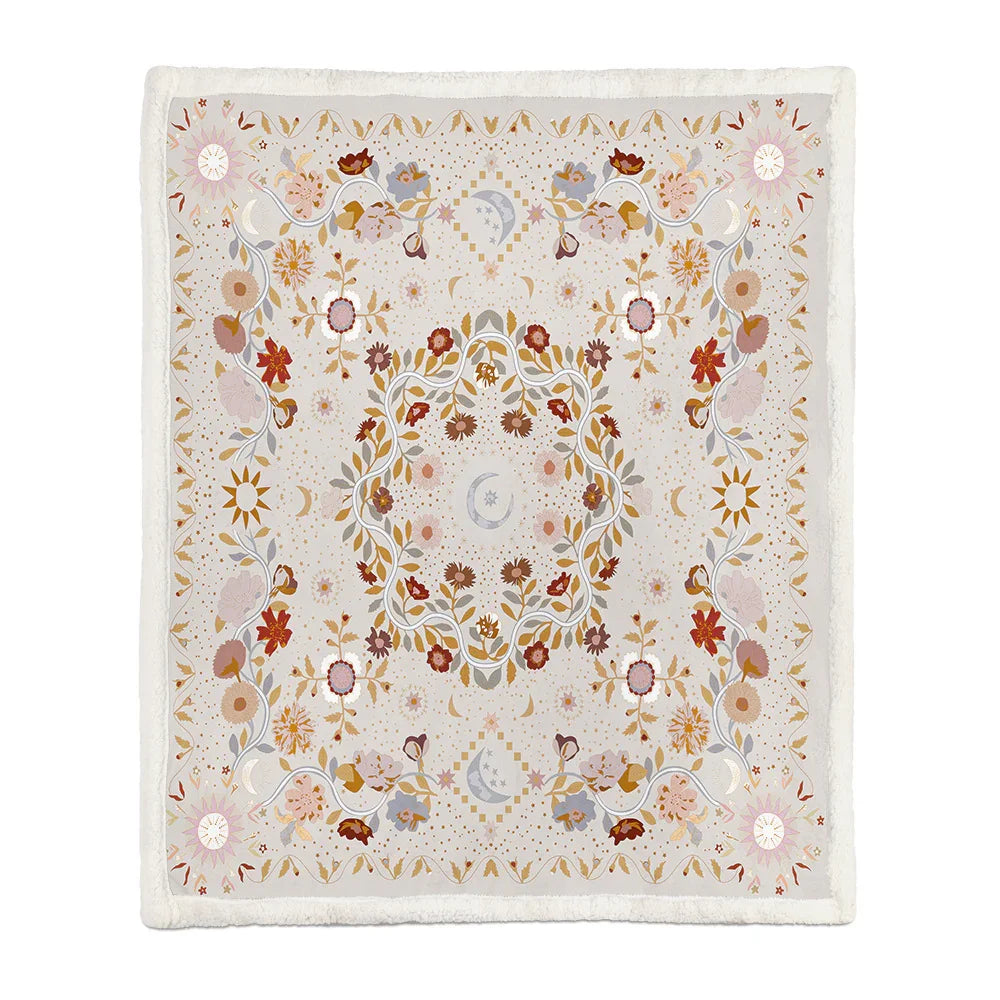 Flannel Blanket Air Conditioning Blanket Napping Blanket EX-STOCK Canada