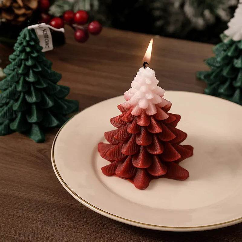 Christmas Tree Silicone Molds For DIY Christmas Creative Atmosphere Decoration Handmade Fragrant Candles - EX-STOCK Canada