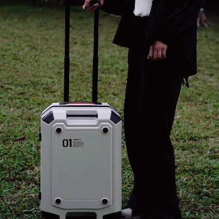 Hard Shell Carry On Luggage Spinner Suitcase – Compact Cabin Travel Trolley 20 inch