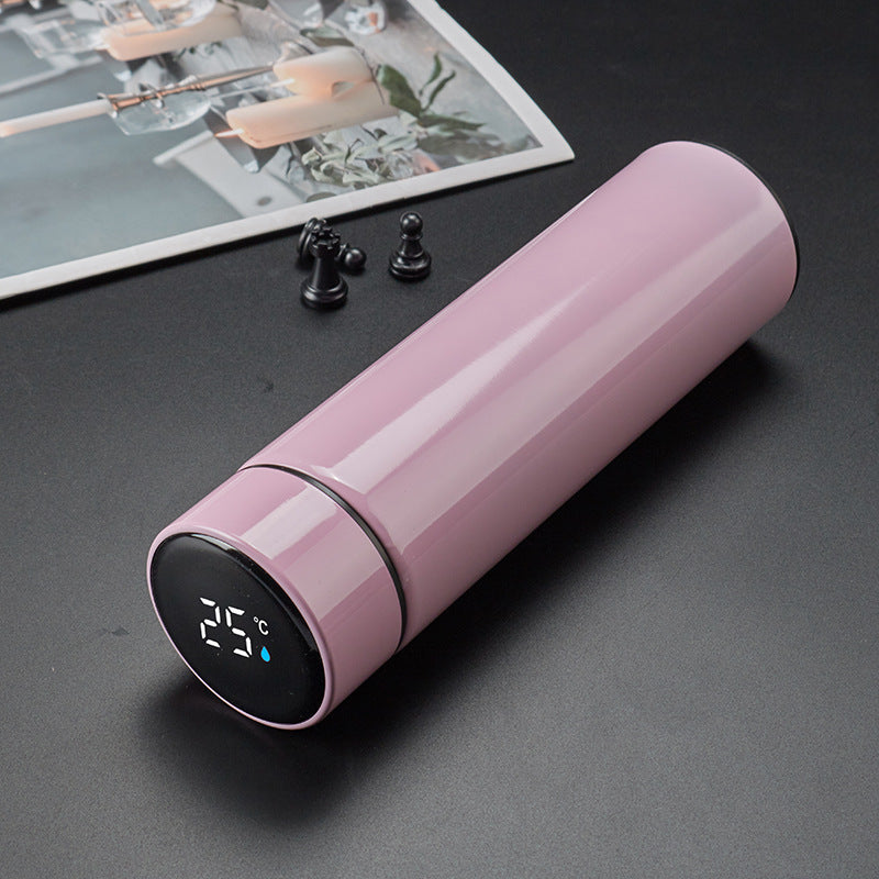 Intelligent 304 Stainless Steel Vacuum Water Cup Temperature Display Car Insulation Cup EX-STOCK Canada