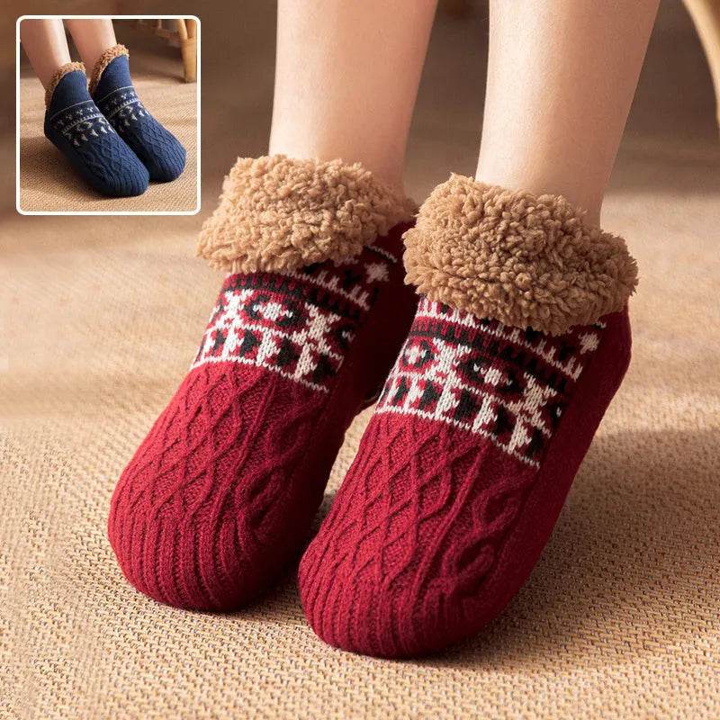 Indoor Home Floor Socks Fall And Winter Warm Non-slip Carpet Socks For Men And Women - EX-STOCK CANADA
