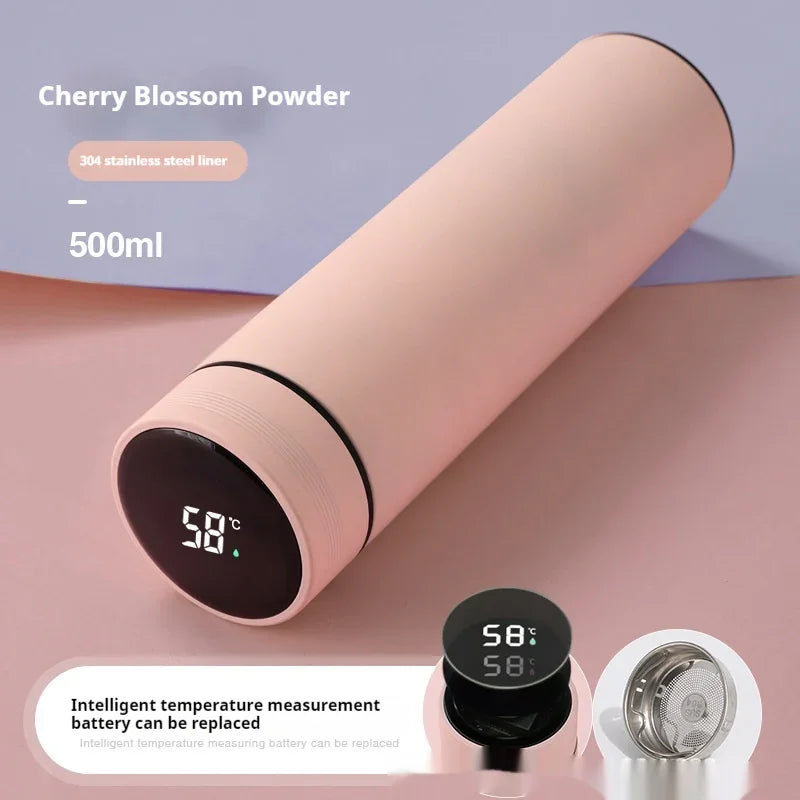 Smart Temperature Display High-grade Insulated Bottle Portable Large Capacity EX-STOCK Canada
