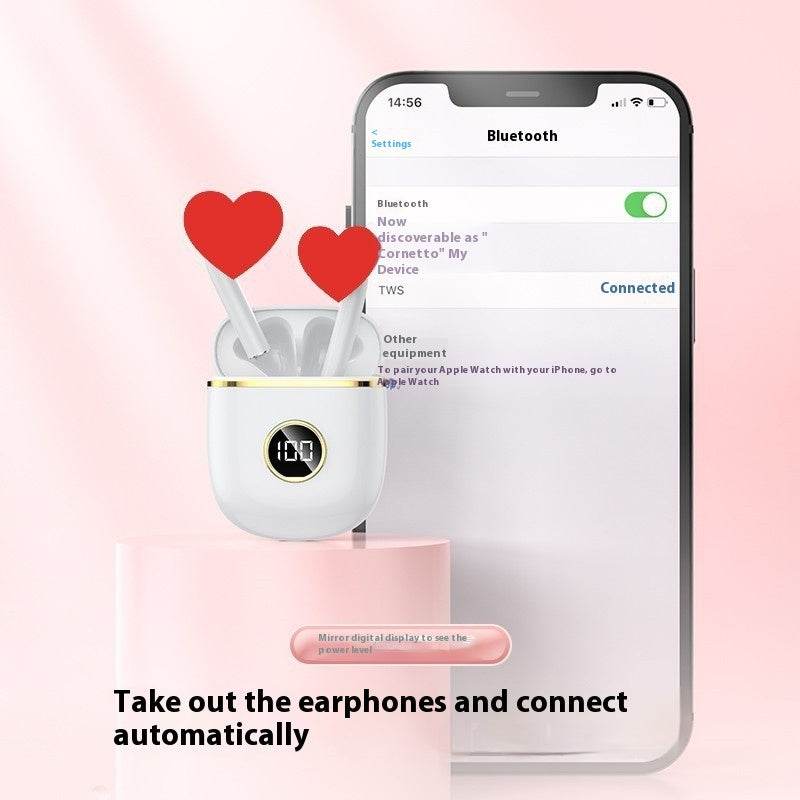 Wireless Bluetooth earphone Noise-canceling Wireless earbuds Low Latency High Sound Quality - EX-STOCK Canada