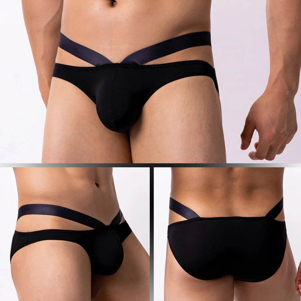 Thin Ice Silk Low Waist Men's Underwear Briefs - EX-STOCK Canada