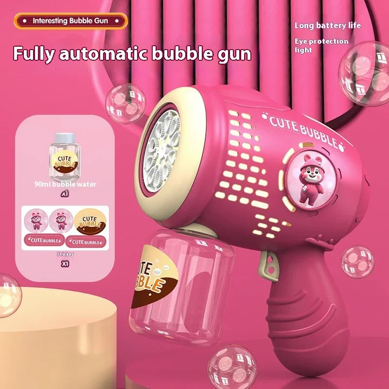 Electric Gatling Bubble Gun Children's Toys EX-STOCK Canada