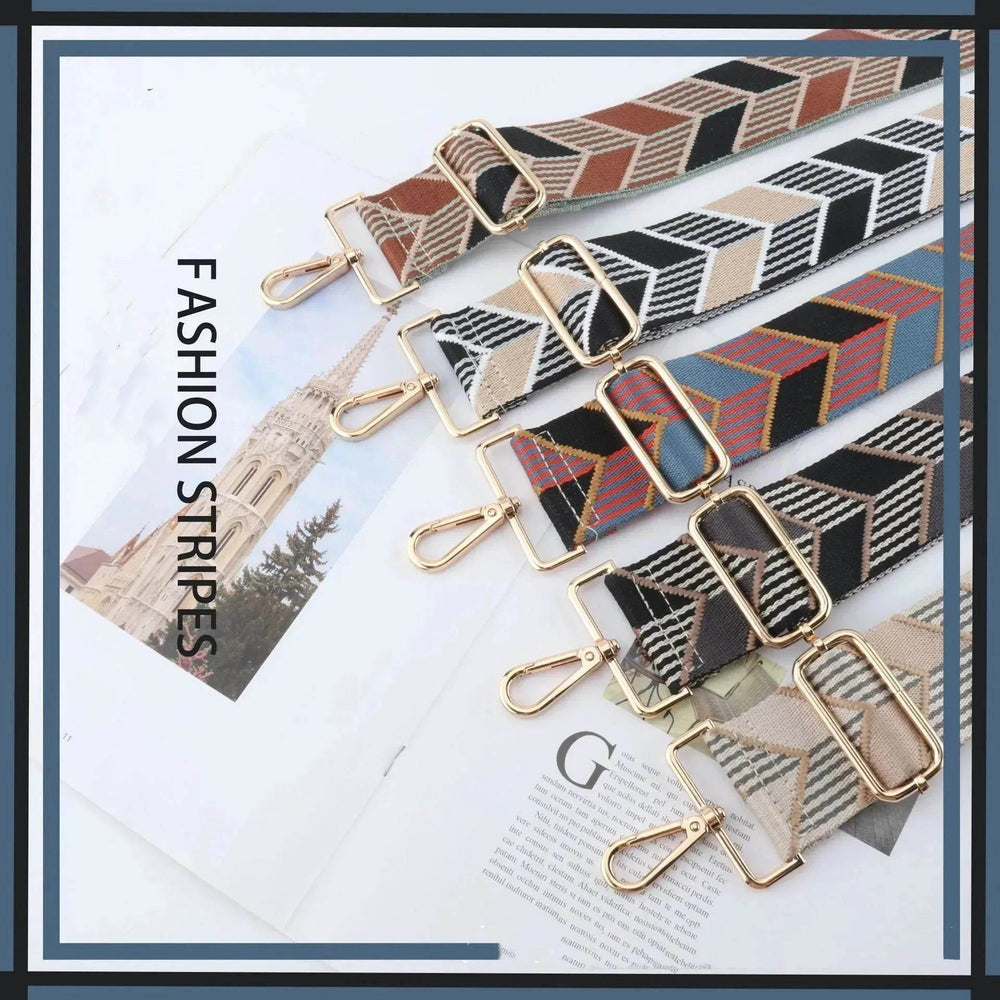 Retro Bag Strap Crossbody Bag Adjustable Replacement Guitar Strap - EX-STOCK Canada