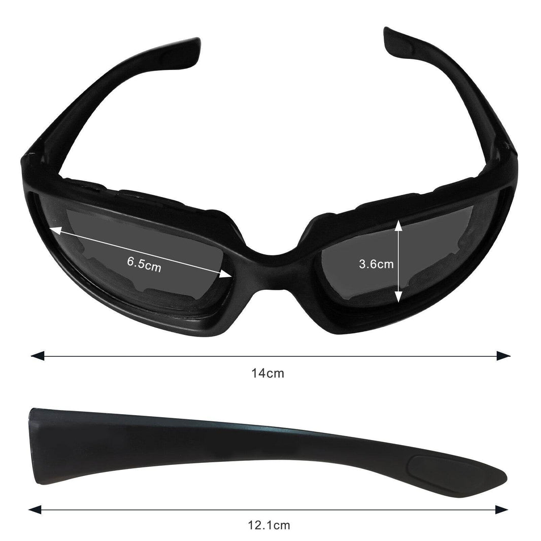 Cycling Sunglasses Chopper Outdoor Sports Glasses For Men Wrap Around UV400 Protection For Fishing Driving Glasses Windproof Gray Lens - EX-STOCK Canada