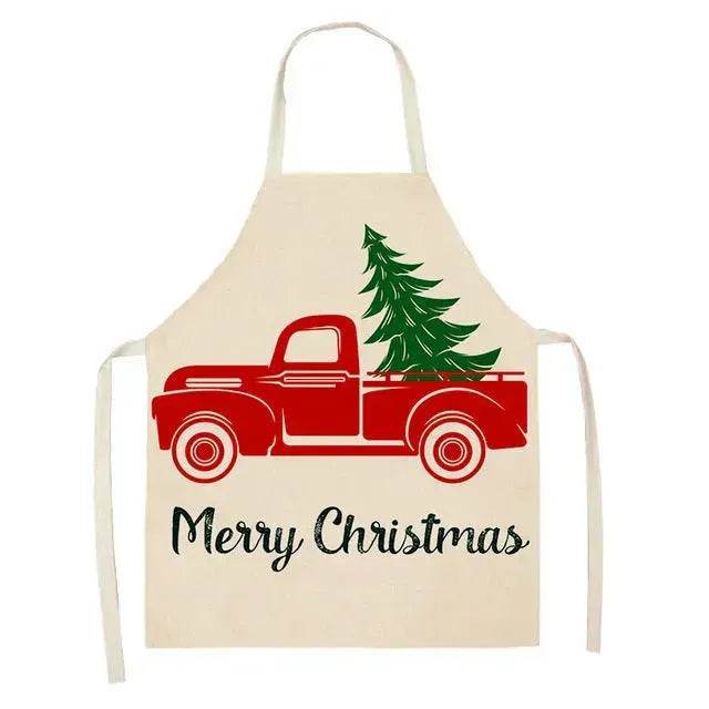 Personalized Christmas Aprons gifts idea for chefs bakers - EX-STOCK Canada