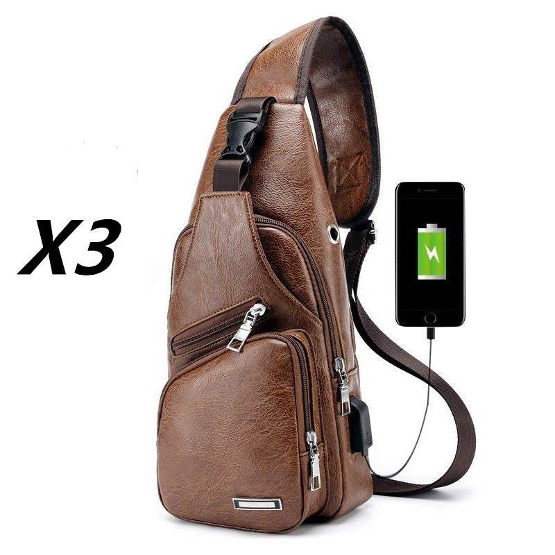 Waterproof casual one-shoulder Cross shoulder messenger bag - EX-STOCK Canada