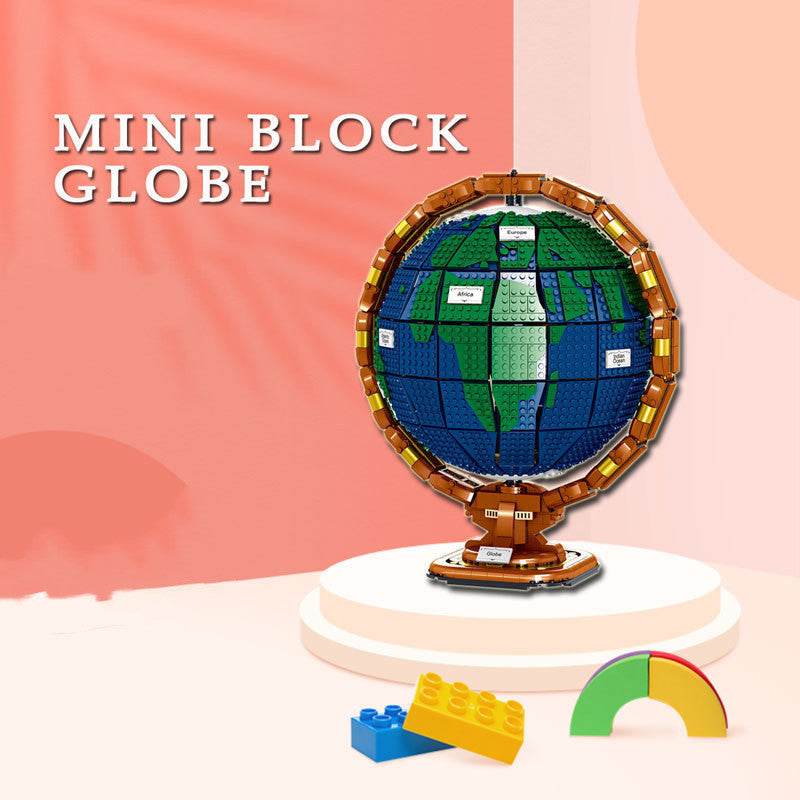 Children's Creative Globe Model Ornaments Assembled Toys - EX-STOCK Canada