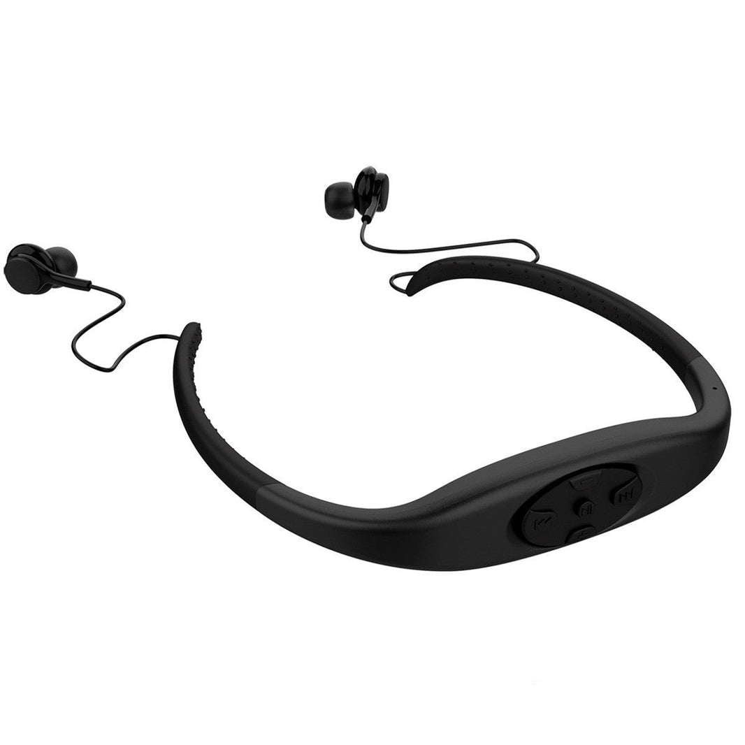 2in1 Bluetooth Wireless Earphone &MP3 Music Player 8G Headphone IPX8 Waterproof Swim Sport Neckband Stereo Headset with Mic EX-STOCK Canada
