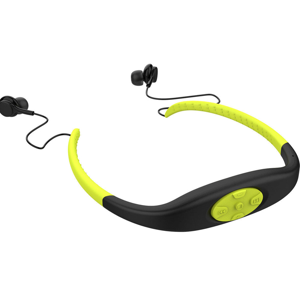 2in1 Bluetooth Wireless Earphone &MP3 Music Player 8G Headphone IPX8 Waterproof Swim Sport Neckband Stereo Headset with Mic EX-STOCK Canada