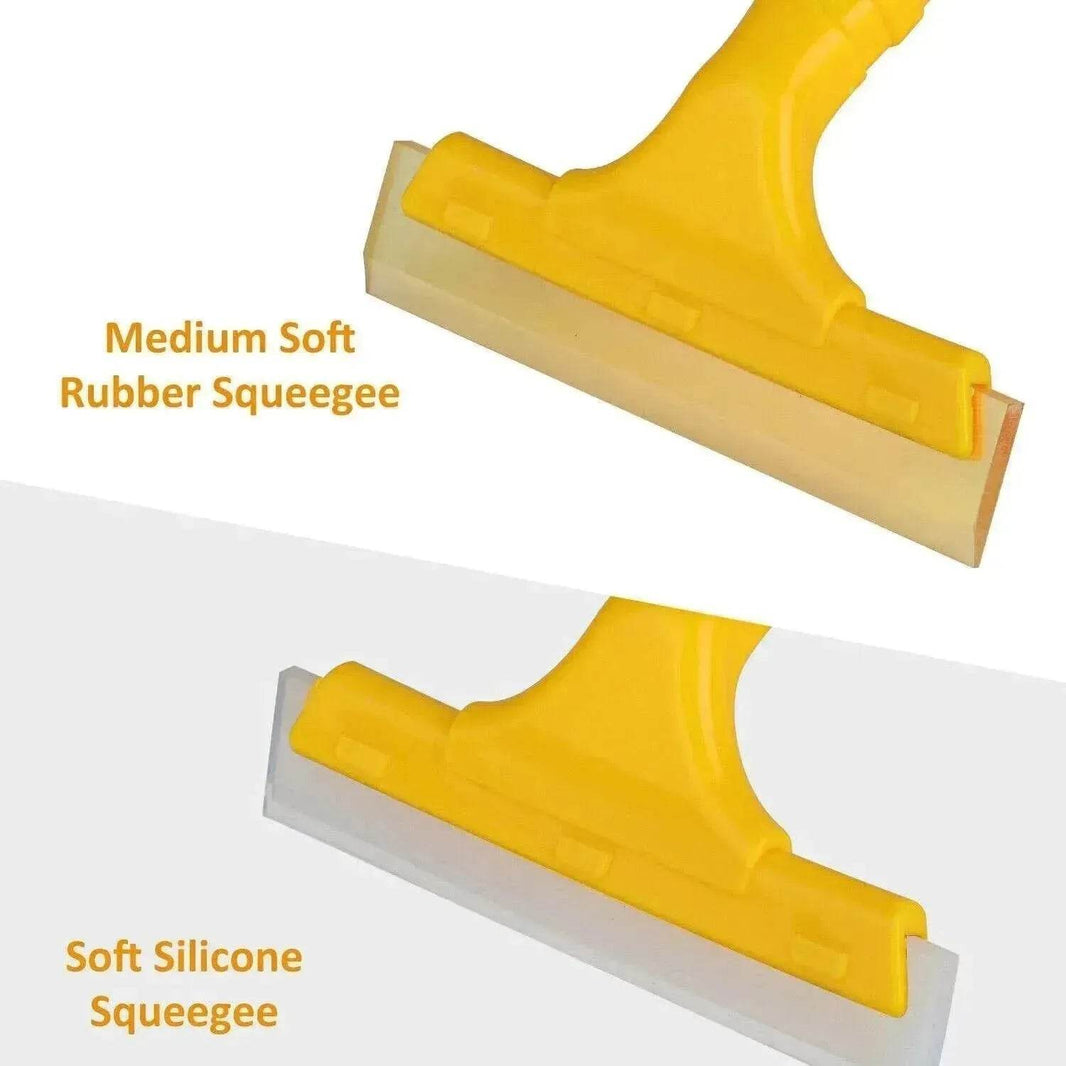 2pc Window Squeegee Shower Cleaner Car Home Glass Wash Water Wiper Ice Scraper - EX-STOCK Canada