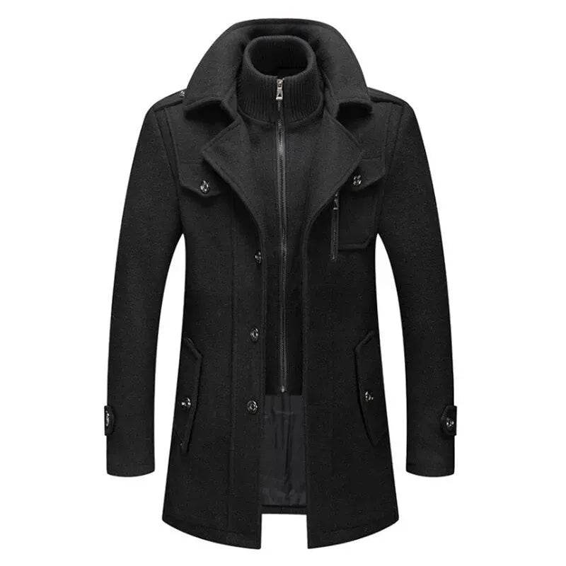 Cold-resistant Plus Cotton Woolen Men's Jacket - EX-STOCK Canada