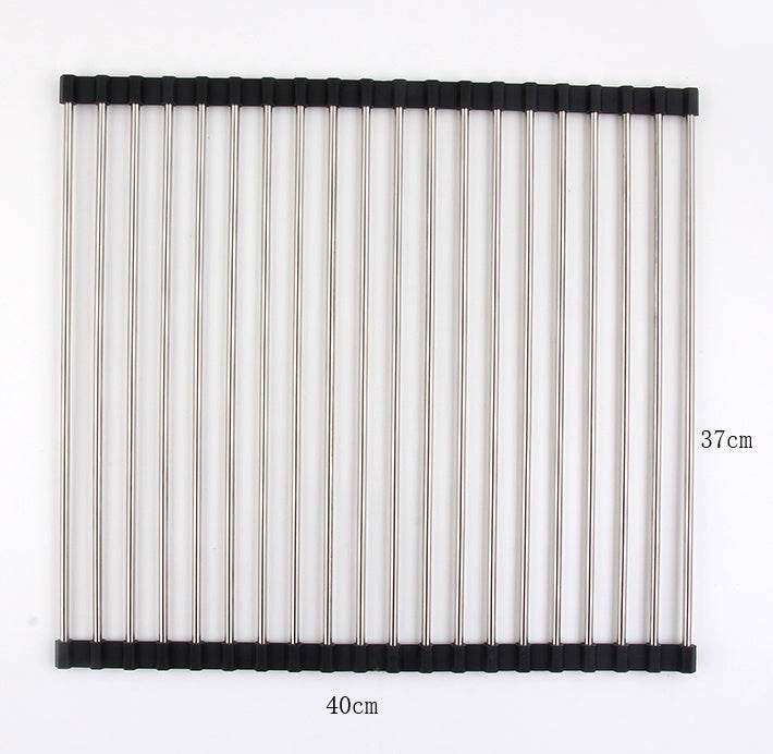 Folding Kitchen Drain Sink Rack Stainless Steel sink caddies - EX-STOCK Canada